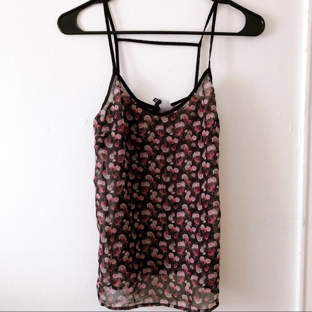 Chiffon tank top